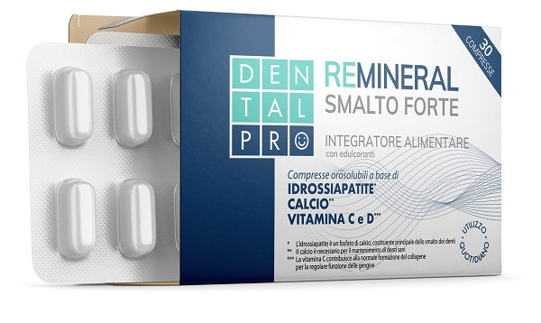 Dentalpro Remineral Smalto Forte 30 Compresse - Lovesano 