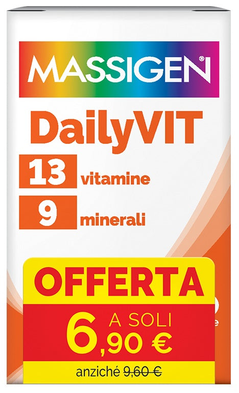 Massigen Dailyvit 30 Compresse Rivestite 6,90 E - Lovesano 