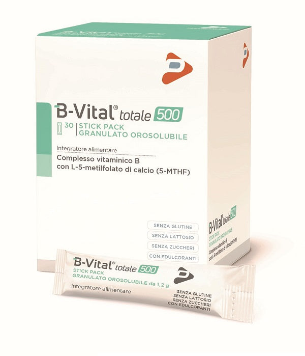 B-vital Totale 500 30 Stick Pack Da 1,2 G - Lovesano 