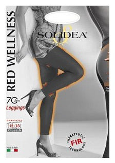 RED WELLNESS 70 LEGGINGS PAVONE - Lovesano 