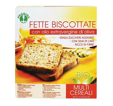 Fette Biscottate Ai Cereali Senza Zucchero 270 G - Lovesano 