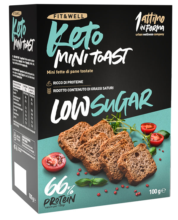 Keto Minitoast 100 G - Lovesano 