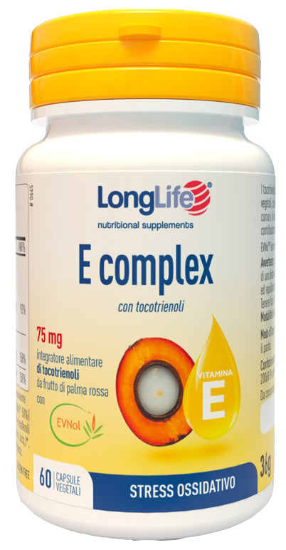 Longlife E Complex 60 Capsule Vegetali - Lovesano 