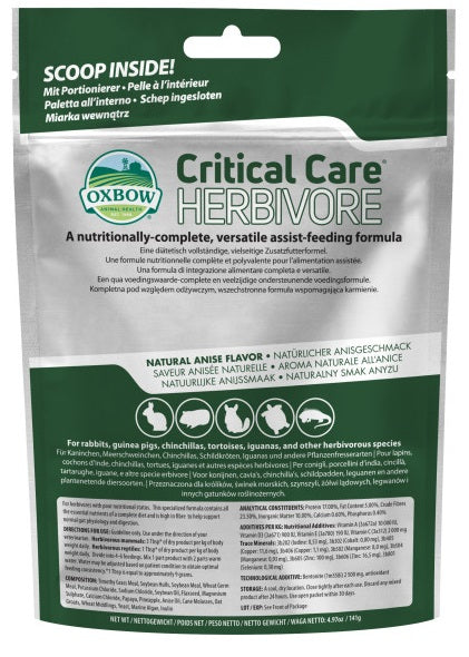 CRITICAL CARE HERBIVORE 141 GR - Lovesano 