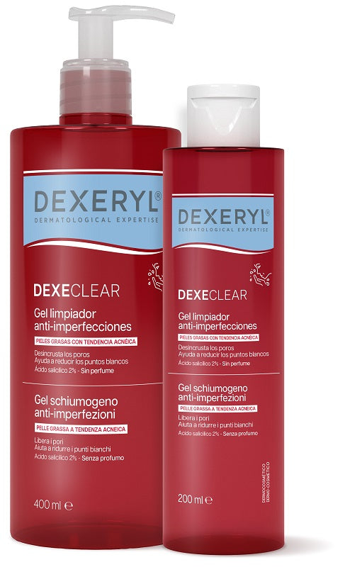 Dexeclear Gel Schiumogeno Anti Imperfezioni 400 Ml - Lovesano 