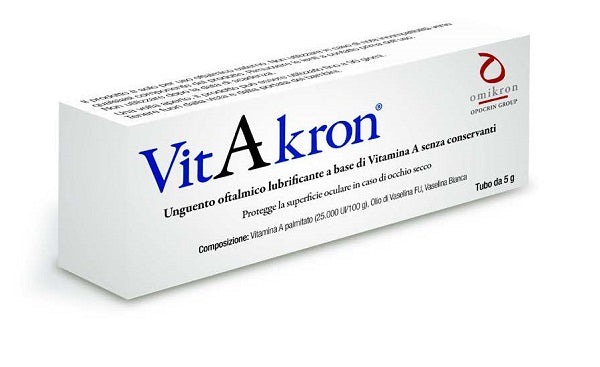 Vitakron Unguento Oftalmico Lubrificante Senza Conservanti 5 G - Lovesano 