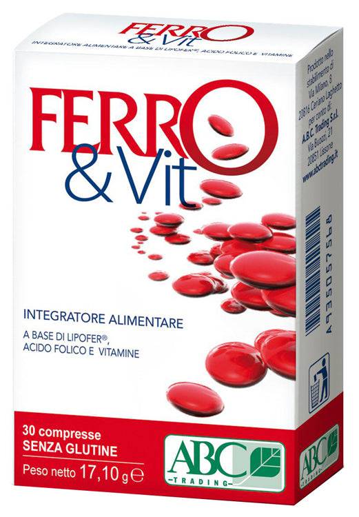 FERRO&VIT 30CPR - Lovesano 