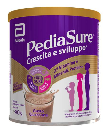 PEDIASURE CRESC SVILUP CIOCC400G - Lovesano 