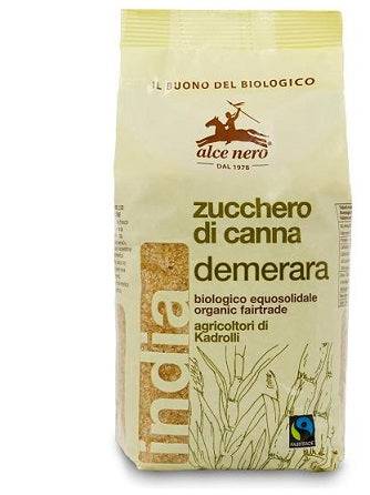 ALCE NERO Zucchero Canna Demerara Bio 500g - Lovesano 