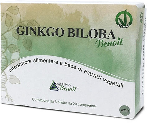 GINKO BILOBA BENOIT 60CPR - Lovesano 