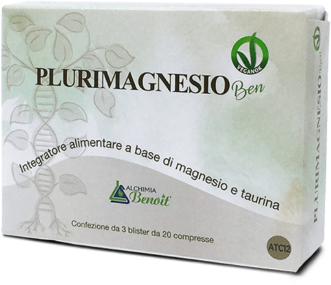PLURIMAGNESIO BEN 60CPR - Lovesano 