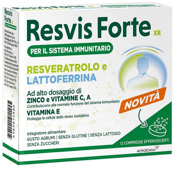 RESVIS XR Forte 12 Cpr Eff. - Lovesano 