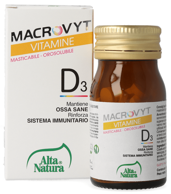 MACROVYT VITAMINA D3 VEG 60CPR - Lovesano 