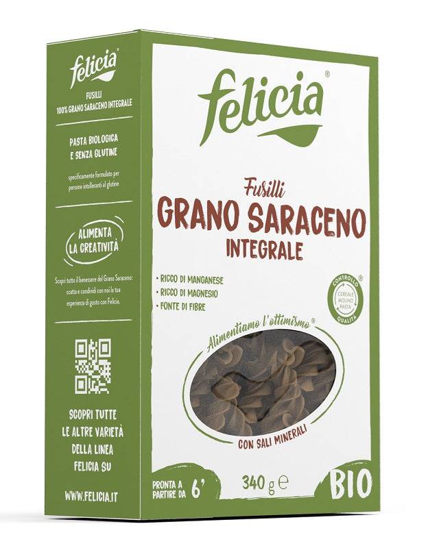 FELICIA BIO Pasta Grano Saraceno Fusilli 340g - Lovesano 