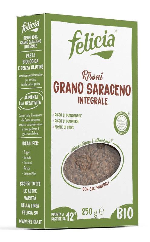 FELICIA BIO Pasta Grano Saraceno Risoni 250g - Lovesano 