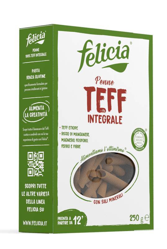 FELICIA BIO Penne Integrali con Farina di Teff 250g - Lovesano 