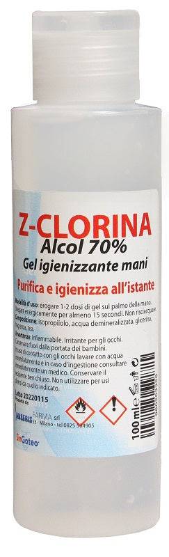 Z-CLORINA GEL IGIEN MANI 100ML - Lovesano 