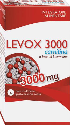 LEVOX 3000 CARNITINA 6FL - Lovesano 