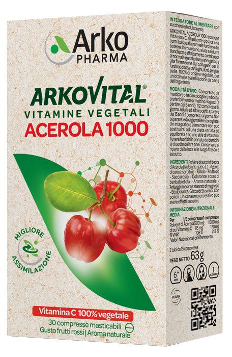 Arkovital Acerola 1000 30cpr - Lovesano 