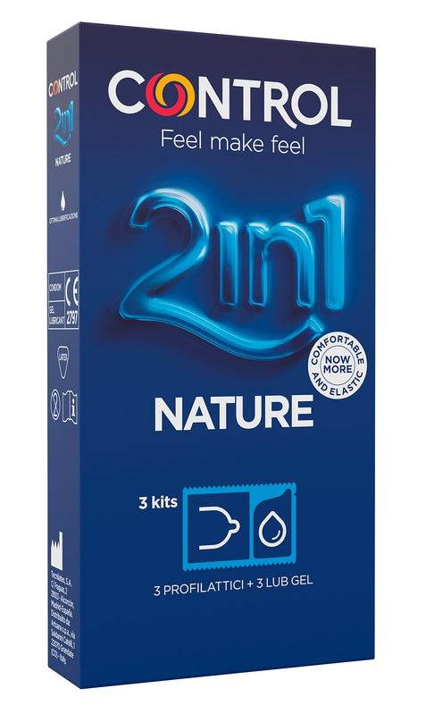 CONTROL 2IN1 NAT 2,0+NAT LUBE - Lovesano 