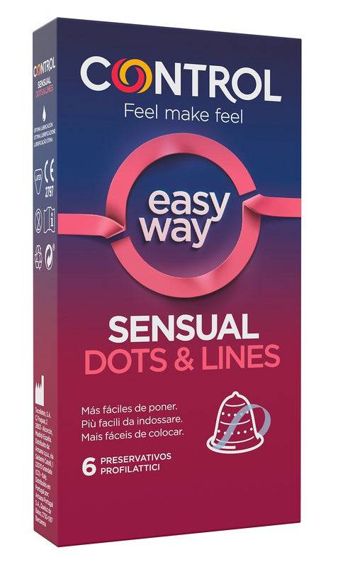 CONTROL SENSUAL DOTS&L EW 6PZ - Lovesano 