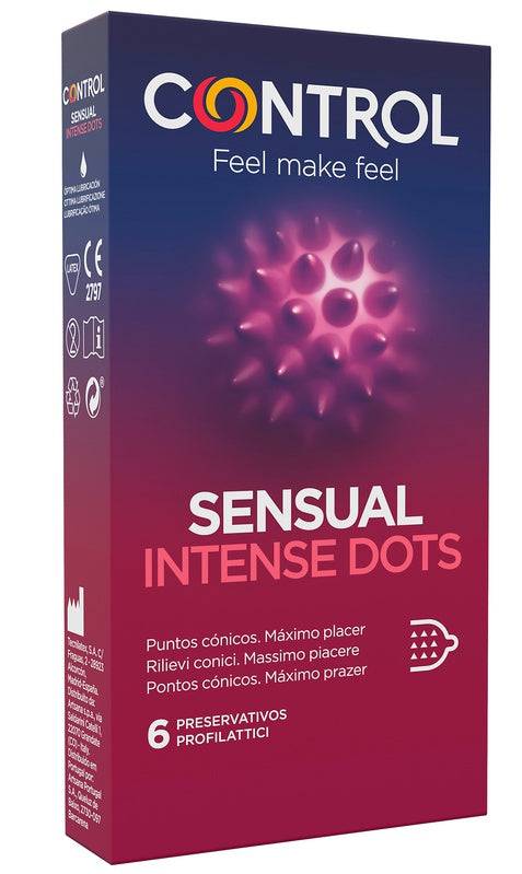 CONTROL Sensual Inten.Dots 6pz - Lovesano 