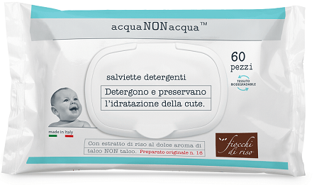 ACQUA NON ACQUA WIPES FDR 60PZ - Lovesano 