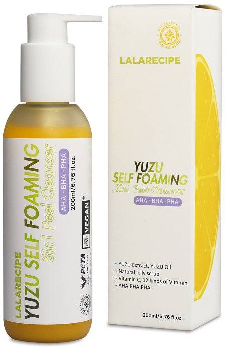 LALARECIPE YUZU SELF FOAM 3IN1 - Lovesano 