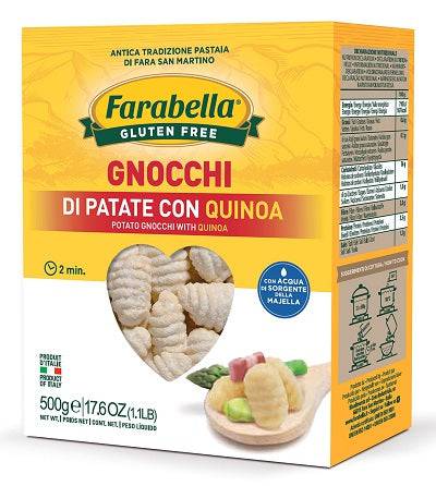 FARABELLA Gnocchi di Patate con Quinoa S/G 500g - Lovesano 