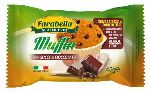 FARABELLA Muffin con Gocce Cioccolato 45g - Lovesano 