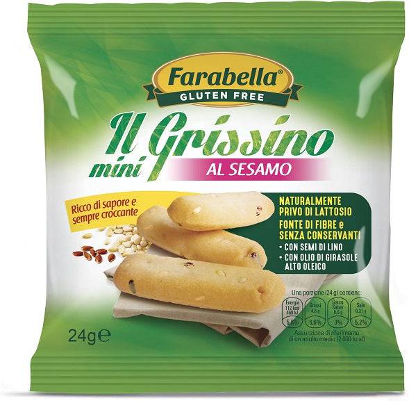 FARABELLA Mini Grissini al Sesamo 24g - Lovesano 