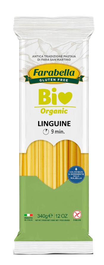 FARABELLA BIO Pasta Linguine 340g - Lovesano 