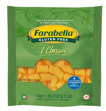 FARABELLA Pasta Mezzi Rigatoni 1Kg - Lovesano 