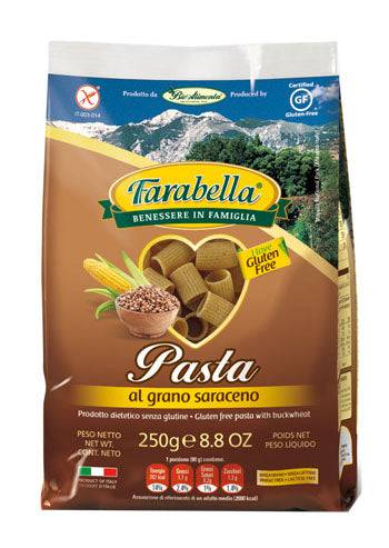 FARABELLA Pasta Mezzi Rigatoni 250g Grano Saraceno - Lovesano 