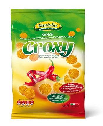 FARABELLA Croxy Patatine Paprika 50g - Lovesano 