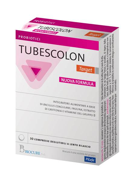 TUBESCOLON TARGET 30CPR NF - Lovesano 