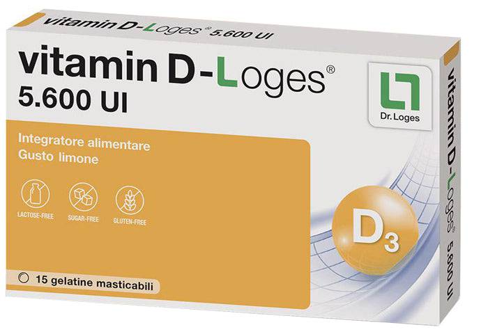 VITAMIN D-LOGES 15GEL-TABS - Lovesano 