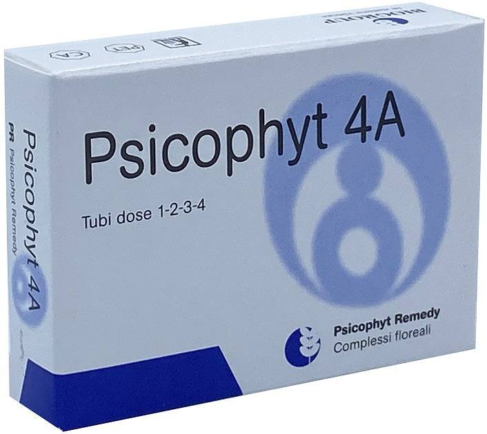 PSICOPHYT REMEDY  4-A 4 Tubi Globuli - Lovesano 