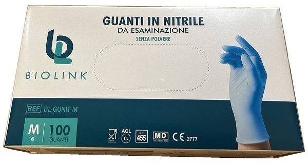 BL-GUNIT Guanti NITRILE M - Lovesano 