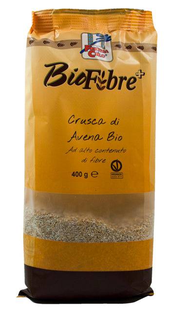 BIOFIBRE+CRUSCA AVENA 400G FINES - Lovesano 