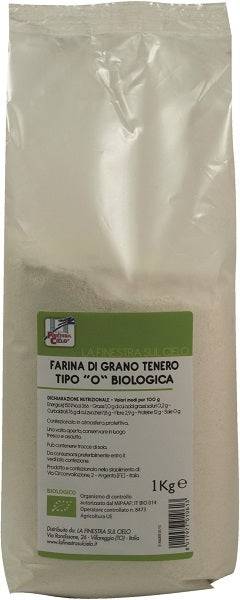 FARINA GRANO T TIPO 0 BIO 1KG - Lovesano 