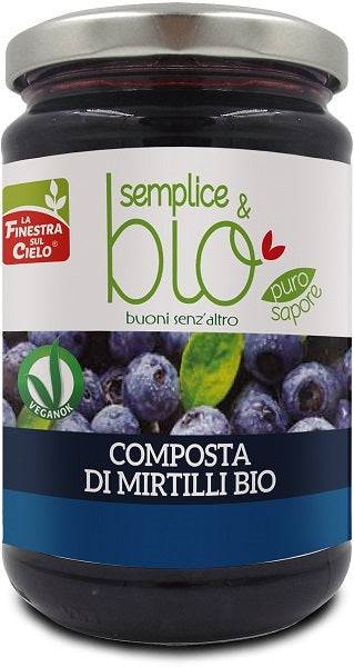 FINESTRA SUL CIELO Composta Mirtillo 320g - Lovesano 