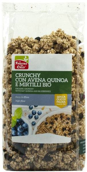 FINESTRA SUL CIELO Crunchy C/Avena Quinoa Mirtilli - Lovesano 