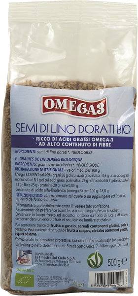 FINESTRA SUL CIELO Semi Lino Dorati 500g - Lovesano 