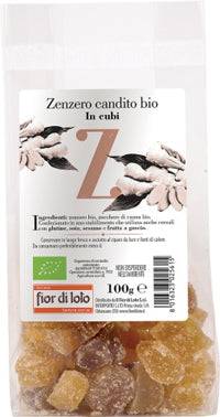 ZENZERO CANDITO CUBI BIO 100G - Lovesano 