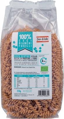 FUSILLI CECI BIANCHI BIO 250G - Lovesano 