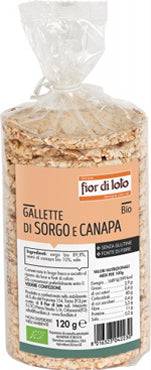 GALLETTE SORGO E CANAPA 120G - Lovesano 