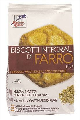 FINESTRA SUL CIELO Biscotti Integr.Farro 400g - Lovesano 