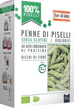 FIOR DI LOTO Penne Piselli Verdi 250g - Lovesano 