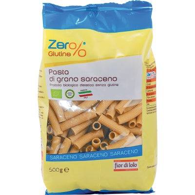 ZERO % GLUTINE Pasta Grano Saraceno Rigatoni 500g - Lovesano 